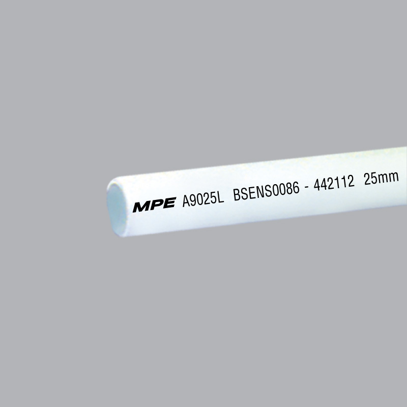 Ống cứng luồn dây điện Ø 25 MPE A9025L, chiều dài 2920mm, lực nén 320N